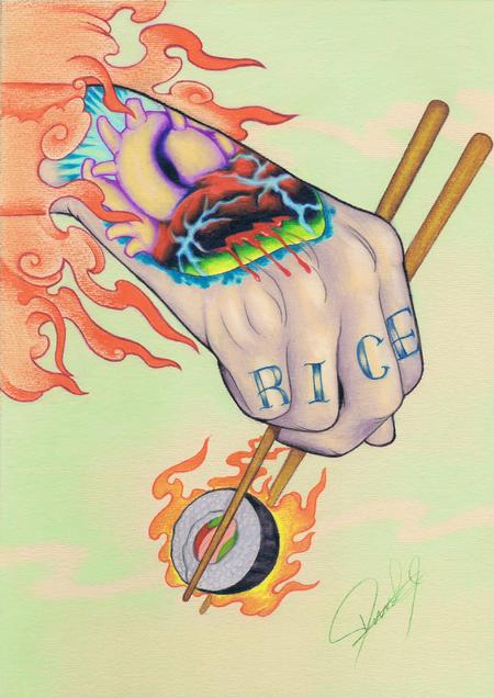 Tattoos - Rice  - 57821